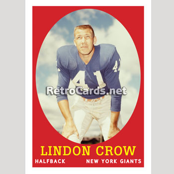 1958T-Lindon-Crow-New-York-Giants