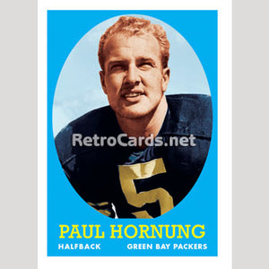 1958T Paul Hornung Green Bay Packers