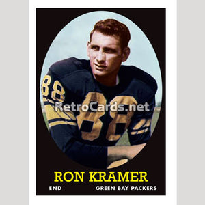 1959T Ron Kramer Green Bay Packers