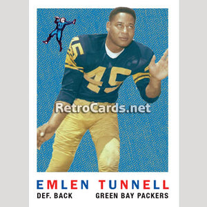 1959T Emlen Tunnell Green Bay Packers