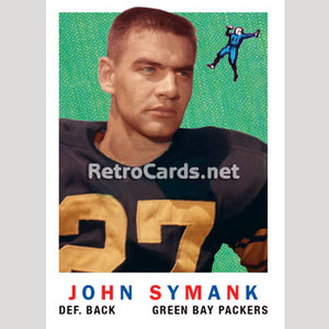 1959T John Symank Green Bay Packers