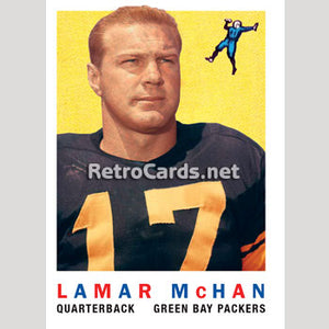 1959T Lamar McHan Green Bay Packers