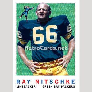 1959T Ray Nitschke Green Bay Packers