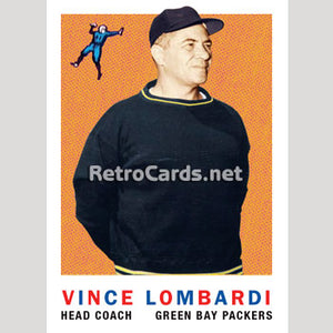1959T Vince Lombardi Green Bay Packers