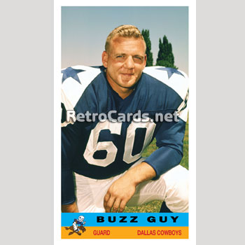 Buzz Guy 1960B Buzz Guy Dallas Cowboys – RetroCards