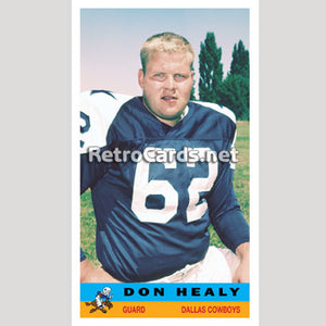 1960B Don Healy Dallas Cowboys