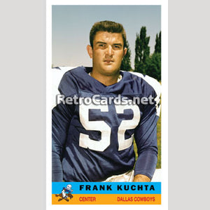 1960B Frank Kuchta Dallas Cowboys