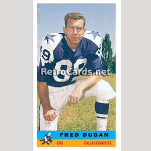 1960B Fred Dugan Dallas Cowboys