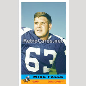 1960B Mike Falls Dallas Cowboys