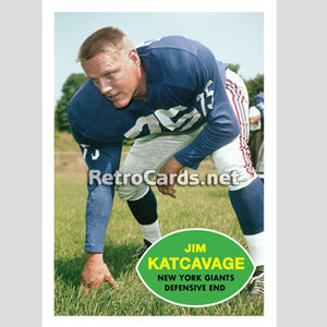 1960T Jim Katcavage New York Giants