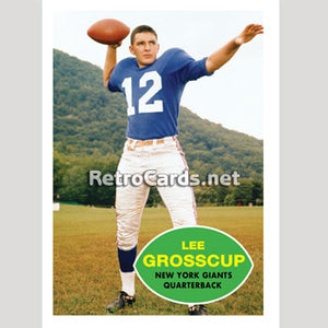 1960T Lee Grosscup New York Giants