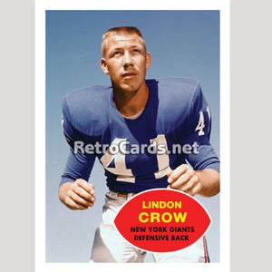 1960T Lindon Crow New York Giants