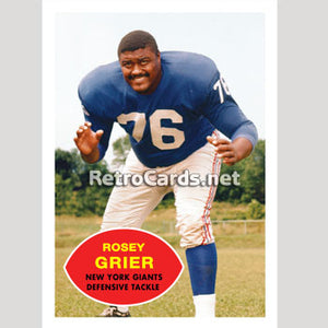 1960T Rosey Grier New York Giants