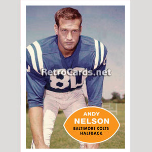 1960T Andy Nelson Baltimore Colts