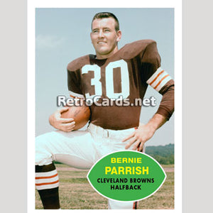1960T Bernie Parrish Cleveland Browns