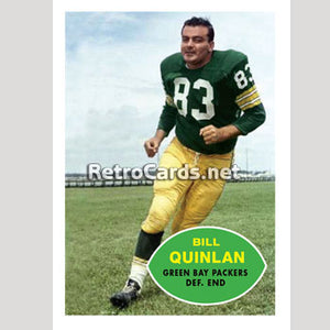 1960T Bill Quinlan Green Bay Packers