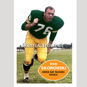 1960T Bob Skoronski Green Bay Packers