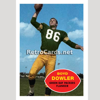 1964P Boyd Dowler Green Bay Packers – RetroCards