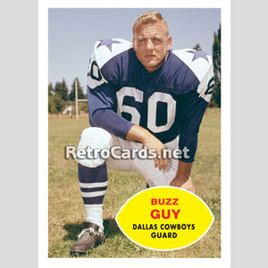 1960T Buzz Guy Dallas Cowboys