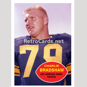 1960T Charlie Bradshaw Los Angeles Rams