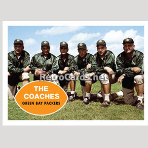 1960T Coaches Green Bay Packers