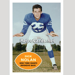 1960T Dick Nolan New York Giants