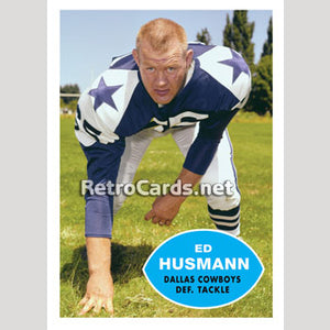 1960T Ed Husmann Dallas Cowboys