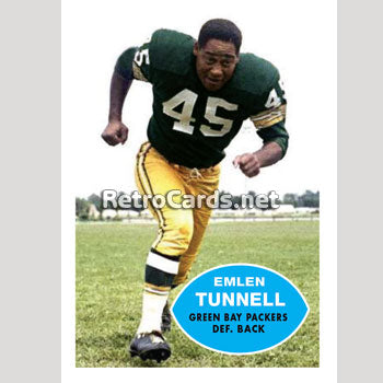 Emlen Tunnell through the years