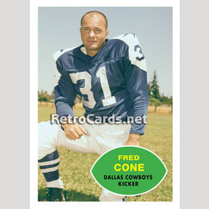 1960T Fred Cone Dallas Cowboys