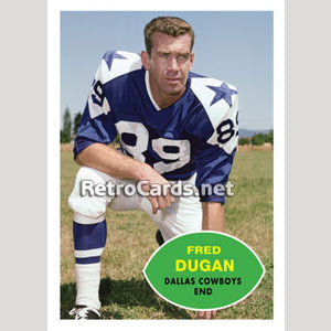 1960T Fred Dugan Dallas Cowboys