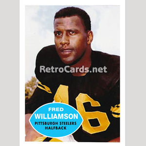 1960T Fred Williamson Pittsburgh Steelers