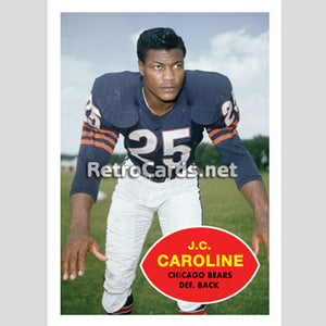 1960T J.C. Caroline Chicago Bears