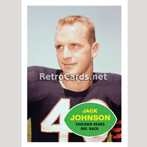 1960T Jack Johnson Chicago Bears