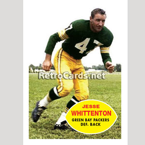 1960T Jesse Whittenton Green Bay Packers