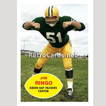 Jim Ringo Green Bay Packers Signed Slabbed Index Card BAS – Sports