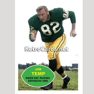 1960T Jim Temp Green Bay Packers