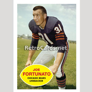 1960T Joe Fortunato Chicago Bears