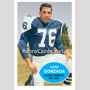 1960T John Gonzaga Dallas Cowboys