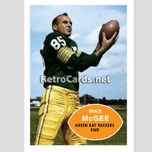 1960T Max McGee Green Bay Packers