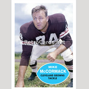 1960T Mike McCormack Cleveland Browns