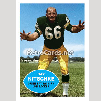 1960T Ray Nitschke Green Bay Packers – RetroCards