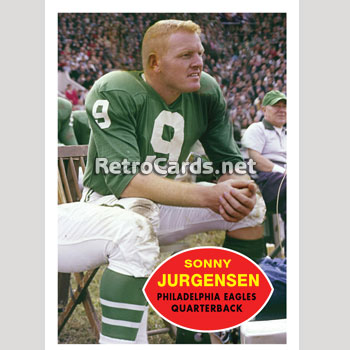 Old Images of Philadelphia - Eagles QB Sonny Jurgensen. Photo Credit: Getty  Images