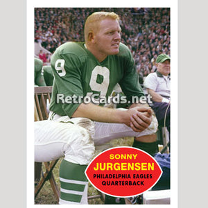 1960T Sonny Jurgensen Philadelphia Eagles