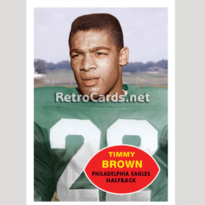 1960T Timmy Brown Philadelphia Eagles