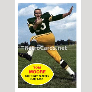 1960T Tom Moore Green Bay Packers