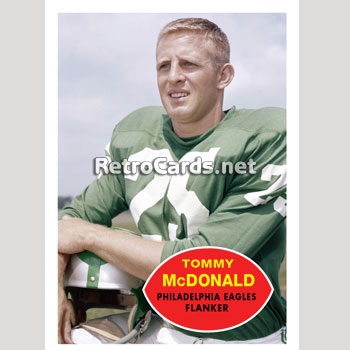 1960T Tommy McDonald Philadelphia Eagles – RetroCards
