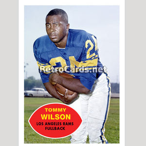 1960T Tommy Wilson Los Angeles Rams