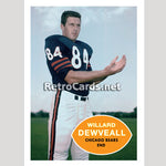 1960T-Willard-Dewveall-Chicago-Bears