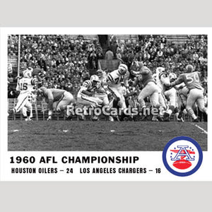 1961F AFL Championship Game 1960