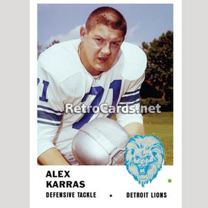 1961F Alex Karras Detroit Lions